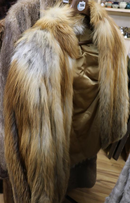 A fur coat